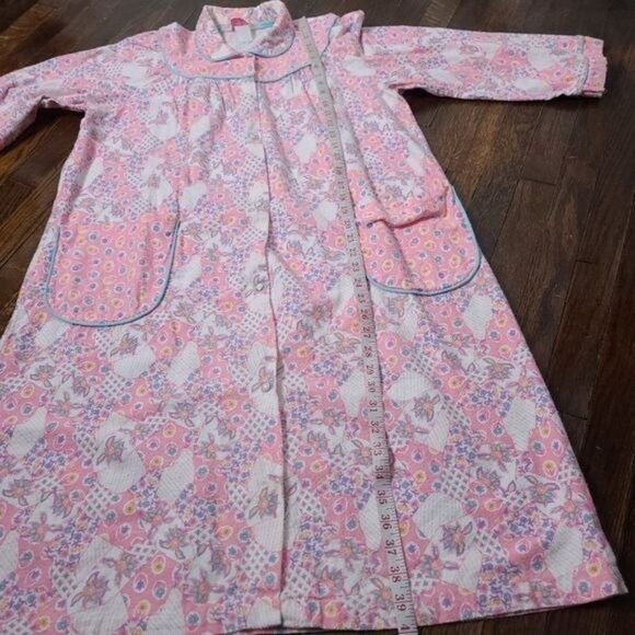 Vintage Super Girly Pink Barbiecore Maxi Length Night Gown - Picture 11 of 14